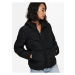 Černá prošívaná zimní bunda s kapucí ONLY Amanda