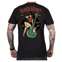 tričko pánské - EMA - BLACK HEART - 10317