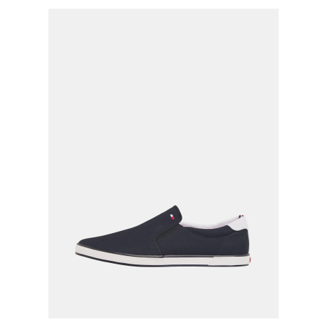 Tmavě modré pánské slip on Tommy Hilfiger