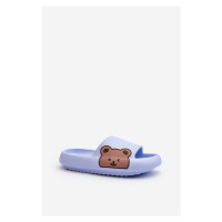 Dámské lehké pěnové pantofle s motivem medvídka Blue Parisso
