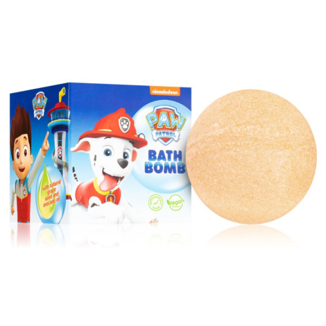 Nickelodeon Paw Patrol Bath Bomb koupelová bomba pro děti Mango 165 g