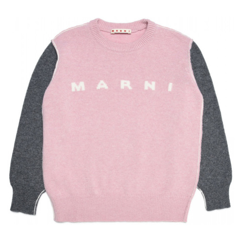 Svetr marni knitwear begonia pink