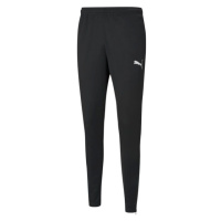 Puma TEAMRISE POLY TRAINING PANTS Pánské fotbalové tepláky, černá, velikost