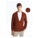 LC Waikiki Standard Pattern V-Neck Men's Knitwear Cardigan