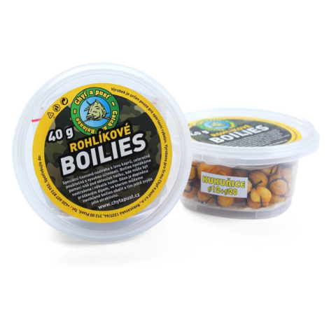 Chyť a pusť Rohlíkové boilies 12mm 150ml - Chilli