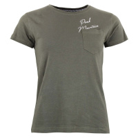 Peak Mountain T-shirt manches courtes femme AJOJO Khaki