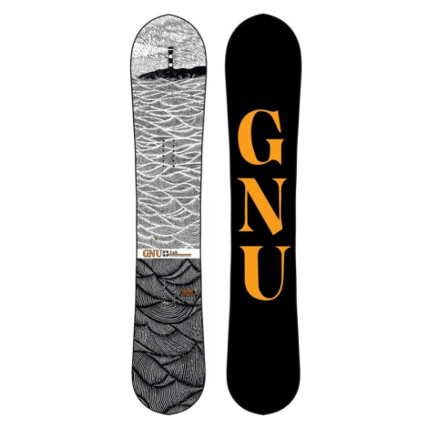 SNOWBOARD GNU T2B - černá