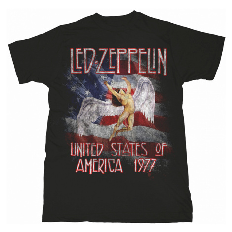 Led Zeppelin tričko, Stars N Stripes USA 77, pánské Probity Europe Ltd