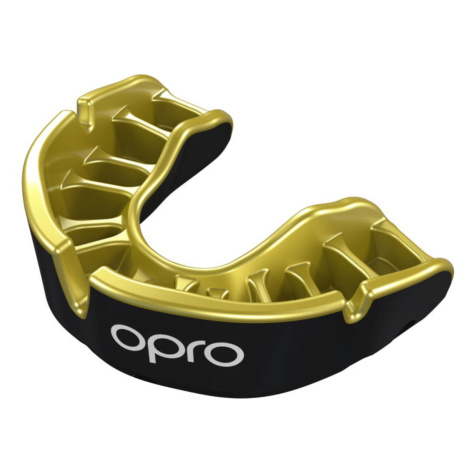 Chránič zubů OPRO Gold senior - černý