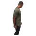 Ripped Pocket Tee - olive