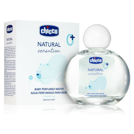 Chicco Natural Sensation Baby parfémovaná voda pro děti od narození 0+ 100 ml