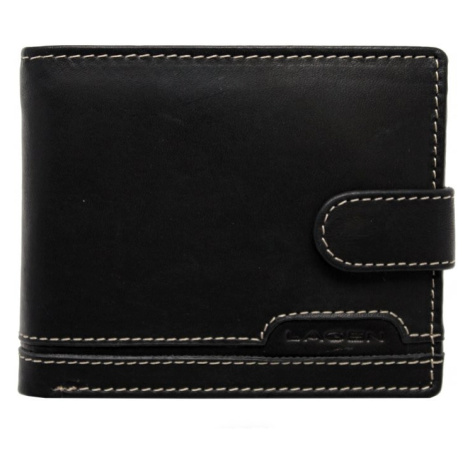 Lagen Pánská kožená peněženka 22004 Black