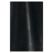 Černé velúrové teplákové kalhoty A375