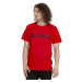 Meatfly pánské tričko MF Logo Bright Red | Červená | 100% bavlna