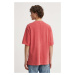 Bavlněné tričko G-Star Raw růžová barva, D24631-C756