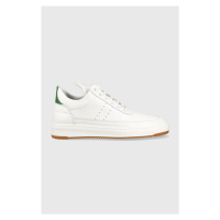 Kožené sneakers boty Filling Pieces Low Top Bianco bílá barva, 10127791926