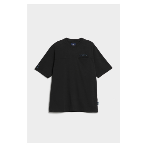 Tričko la martina man t-shirt s/s cotton jersey černá