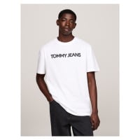 Tommy Jeans pánské bílé tričko