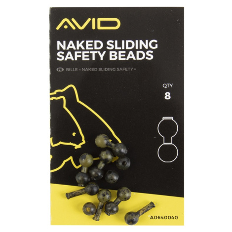 Avid carp korálek naked sliding safety beads