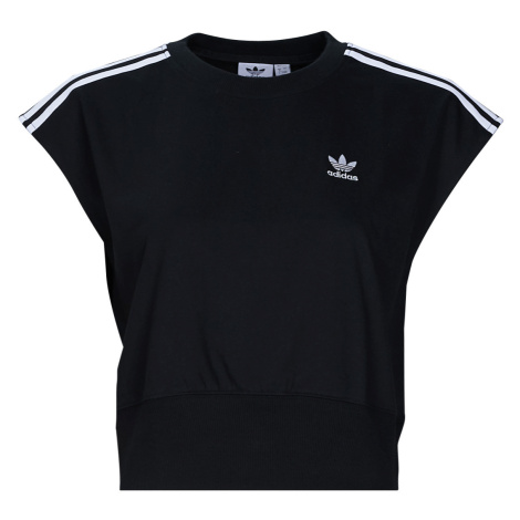 Adidas WAIST CINCH TEE Černá