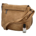 Menší dámská crossbody s velkou klopou Rashida, khaki