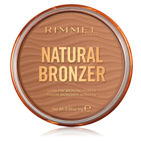 Rimmel Natural Bronzer bronzující pudr odstín 002 Sunbronze 14 g