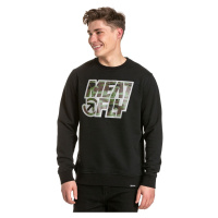 Meatfly pánská mikina Repash Crewneck Black | Černá