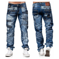 KOSMO LUPO kalhoty pánské KM001 L:32 džíny jeans