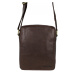 Sendi Design Pánská kožená taška přes rameno MARK hnědá
