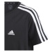 adidas ESSENTIALS 3-STRIPES DRESS Dívčí šaty, černá, velikost