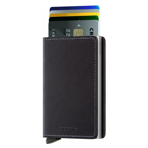 Černá peněženka Slimwallet Original SECRID