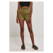 Dámské šortky // Urban Classics Ladies Paperbag Shorts khaki