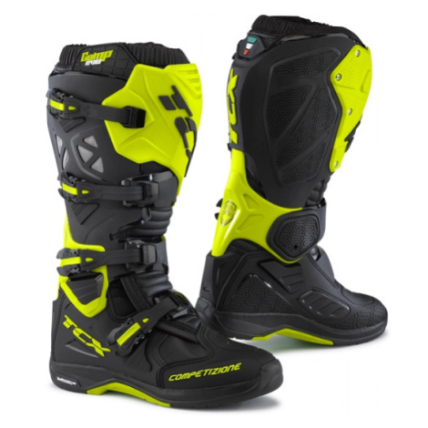 TCX COMP EVO MICHELIN® Moto boty černá/fluo žlutá