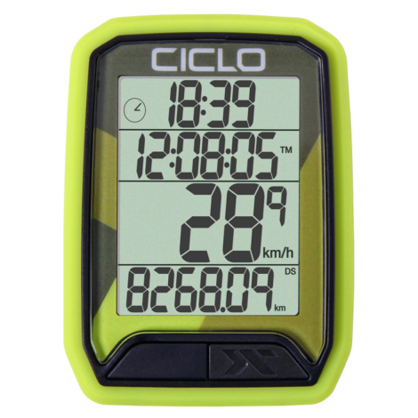 CICLOSPORT tachometr - PROTOS 213 - zelená Ciclo Sport