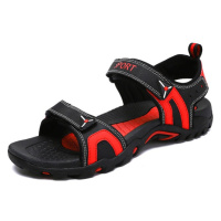 Športové pánske sandále s pásikmi na suchý zips