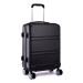 Černý střední cestovní kvalitní kufr Kylah Lulu Bags