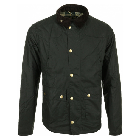 Barbour Reelin Wax Jacket Zelená