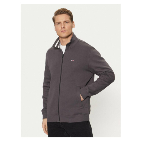 Tommy Jeans pánská šedá mikina Tommy Hilfiger