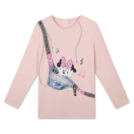 Dívčí triko - KUGO TM6219, lososová Barva: Růžová