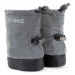 STONZ BOOTIE PUFFER Reflective Silver | Dětské barefoot návleky na nohy