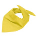 Myrtle beach Trojúhelníkový šátek MB6524 Sun Yellow