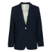 SAKO GANT D2. STRETCH LINEN STRAIGHT BLAZER modrá