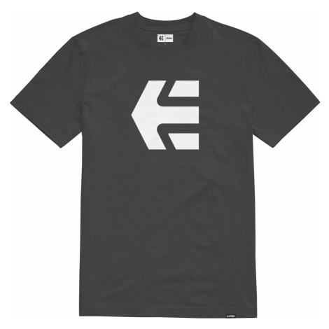 Etnies pánské tričko Icon Black/White | Černá