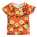 Dětské plavkové triko Mini Rodini oranžová barva