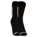 3PACK ponožky Nedeto vysoké černé (3NDTP001-brand)