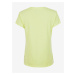 Žluté dámské basic tričko O'Neill ESSENTIALS T-SHIRT