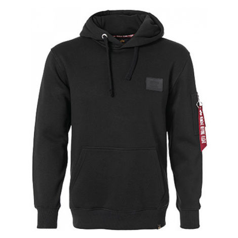 Pánská mikina Alpha Industries Back Print Hoody Black