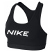 Nike MED BAND HBRGX BRA NO PAD Dámská sportovní podprsenka, černá, velikost