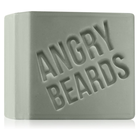 Angry Beards Dirty Sanchez čisticí tuhé mýdlo na ruce pro muže 100 g