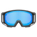 Cyklistické brýle Uvex Athletic CV Black Mat SL/Blue-Green